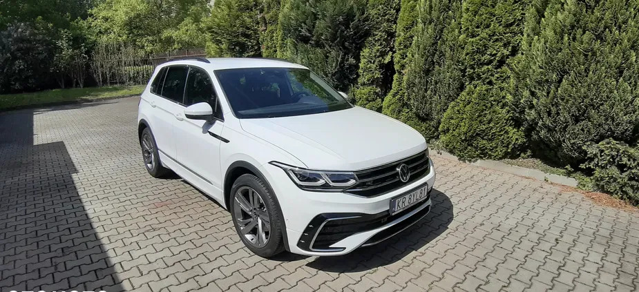 małopolskie Volkswagen Tiguan cena 140000 przebieg: 20700, rok produkcji 2020 z Kraków